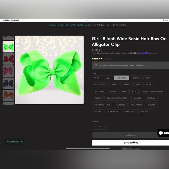 💚Chicky Kids Texan Style Bows💚 - Picture 5 of 6